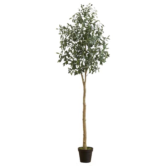 7ft. Potted Artificial Olive Tree